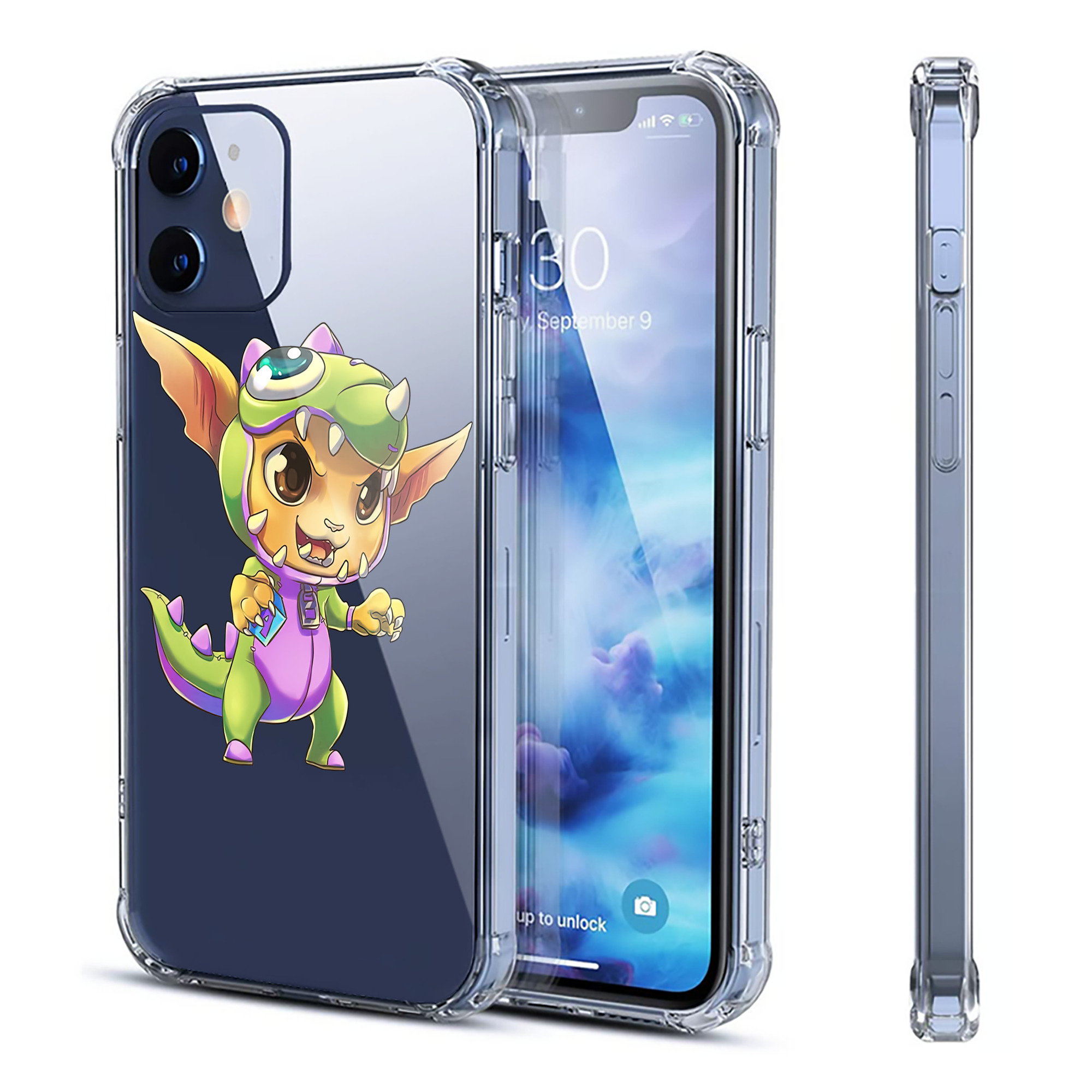 （画像用） リーグ・オブ・レジェンド League of Legends LOL 【iPhone 12シリーズ対応】透明スマホケース（クリアソフトケース）